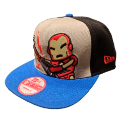 Gorra SnapBack Tokidoki Iron Man Metal 3 Regulable