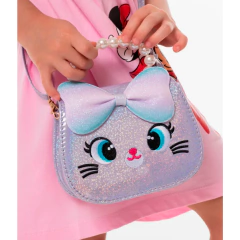 Cartera Holografica Gato Kawaii Bordado en internet