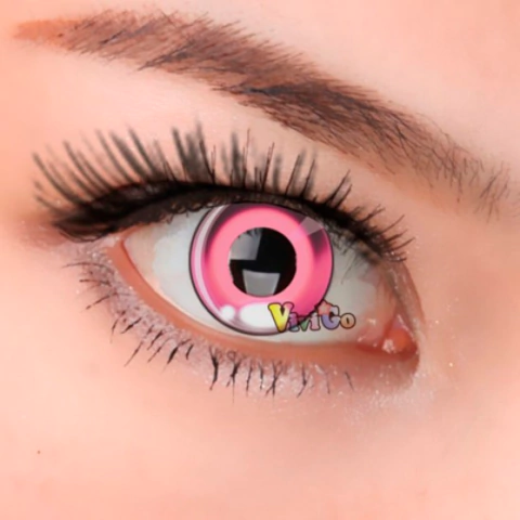 LENTES DE CONTACTO FANTASÍA ANIME SFX ROSA CL277