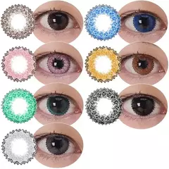Lentes de Contacto Fantasia Cosplay Honey Mandala - KITCH TECH