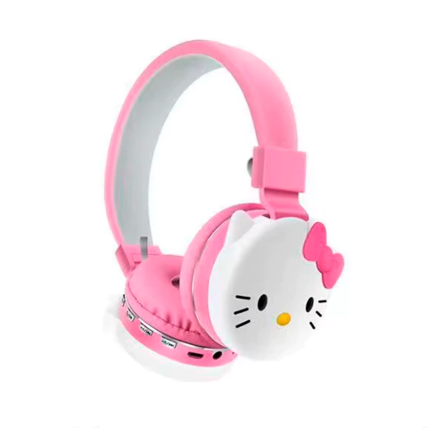 Auriculares Bluetooth Sanrio Hello Kitty Hi-Fi - Rosa