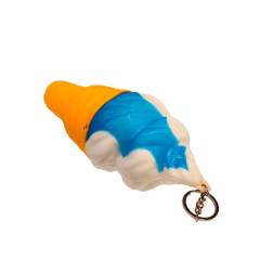 Squishy Helado Llavero Kawaii Crema del cielo - comprar online
