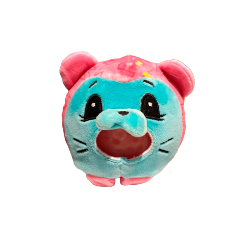 Squishy Peluche Llavero con Relleno de brillos pelotitas Rosa