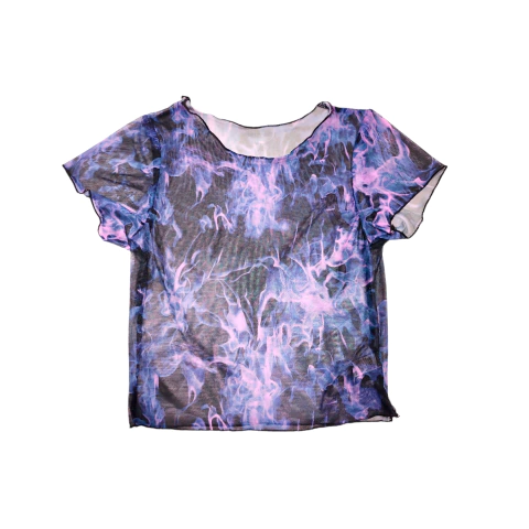 Top Microtul Fuego Violeta - Talle Unico