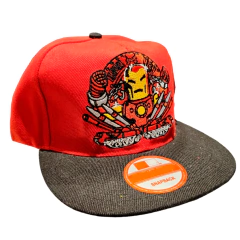 Gorra SnapBack Plana Tokidoki Iron Man War