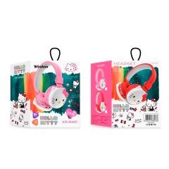Imagen de Auriculares Bluetooth Sanrio Hello Kitty Hi-Fi - Rosa