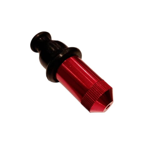Pipa Turbina Metal roja Boquilla Goma Mod 8