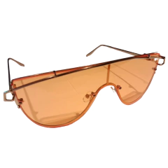 Anteojos de sol Gafas Detalles Dorados Metal N°233