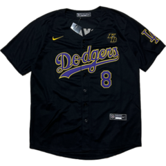 Los Angeles Dodgers "Kobe Bryant" Baseball Jersey BLACK - comprar online