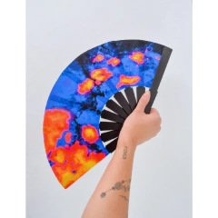 Abanico Nebulosa UV Orange XL