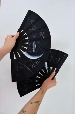 Abanico Galaxia Black - (copia)