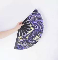 Abanico Fluido Yellow XL