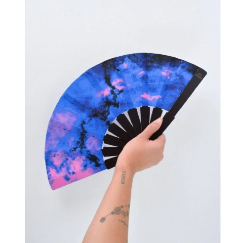 Super Abanico Galaxia Violet XL