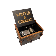 Cajita musical Juego de Tronos Negra - comprar online