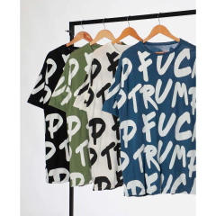 Remera Fxck Trump Blanca - comprar online