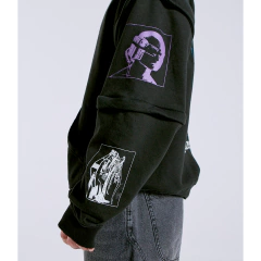 Imagen de Buzo Hoodie Boxy HyperGenesis Full Estampa