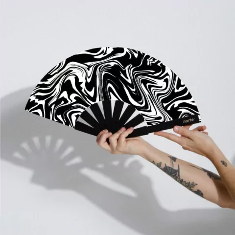 Super Abanico Fluido Black Standard