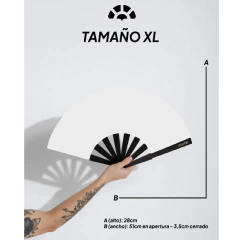 Abanico Nebulosa UV Green XL - comprar online