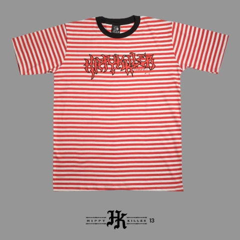 Remeron Basico Rayado Roja Clara Mod 2