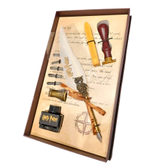 Set Pluma Pro Blanca Harry Potter - buy online