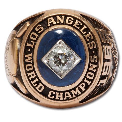Anillo Campeonato World Series Ring LA Dodgers Retro 1965
