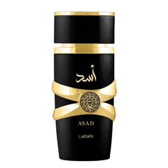 Asad Lattafa Perfume Unisex 100 Ml Eau De Parfum Original - comprar online