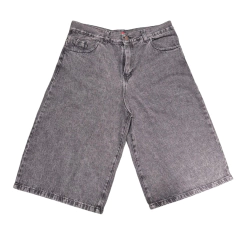 Bermuda Short Baggy Jorts Capri Washed Gris