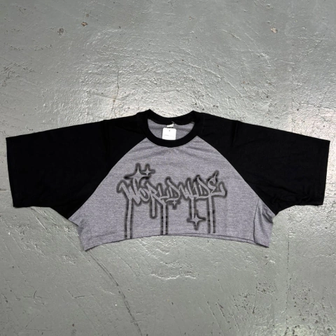 TOP CROP WORLDWIDE GRIS/NEGRO