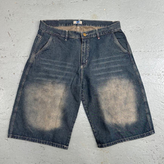 Bermuda Jean Baggy OG Cholo Azul Oscuero