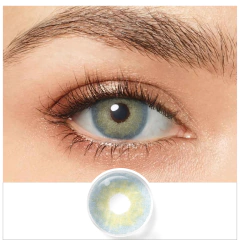 Lentes de Contacto Efecto Real verde claro - comprar online