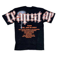 Remera Trapstar 2.0 Negro/Naranja - comprar online