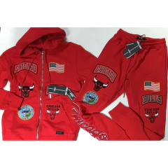 Conjunto Campera + Pantalón Chicago Bulls Pro Standard Original Importada - 335usd