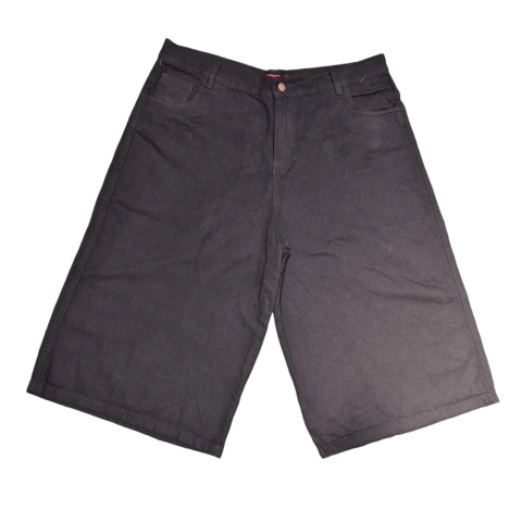 Bermuda Short Baggy Jorts Capri Negro