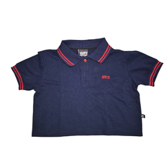 Chomba crop Navy Blue/Rojo