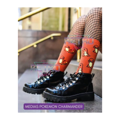 Medias Caña Alta Charmander - comprar online