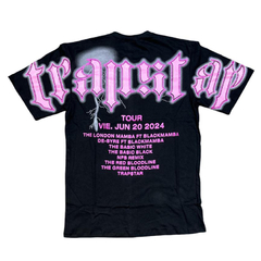 Remera Trapstar 2.0 Negro/Rosa - comprar online