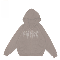 Buzo Hoodie Trash Letters Negro | BOXY FIT - (copia)