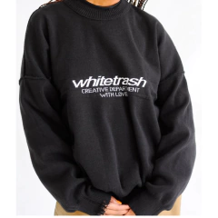 Sweater Negro | BOXY FIT