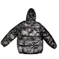 Campera Puffer Negro Mate MOD 2 - tienda online