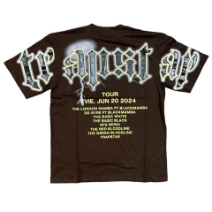 Remera Trapstar 2.0 Marron/Negro - comprar online