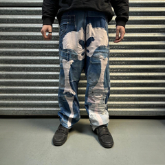 Imagen de Pantalon Jean Intervenido Retazos Bones Hype Talle Unico