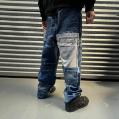 Pantalon Jean Intervenido Retazos Bones Hype Talle Unico en internet