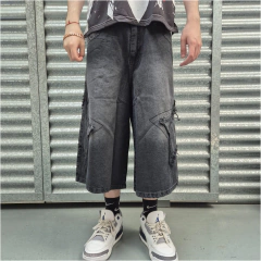 Bermuda Jean Baggy Estrella Desflecada