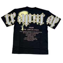 Remera Trapstar 2.0 Negro/Gris + Glitter - comprar online