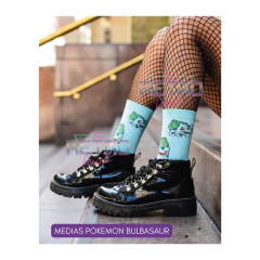 Medias Caña Alta Bulbasaur - comprar online