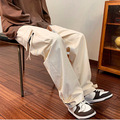 Pantalon Baggy Cargo Palaso Streetwear Ancho Beige A760 - comprar online