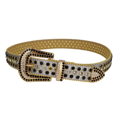 Cinto Cinturon Cowboy Bb Belt Hebilla Strass Trap Modelo 24 - comprar online