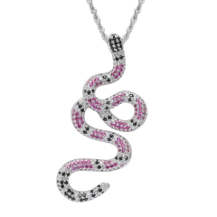 Dije con Cadena Serpiente Cobra Full Ice 14K - comprar online