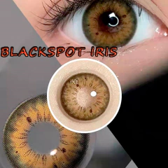 Lentes de Contacto Efecto Real BlackSpot Iris Marron - KITCH TECH