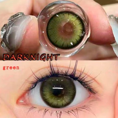 Lentes de Contacto Efecto Real Darknight Green